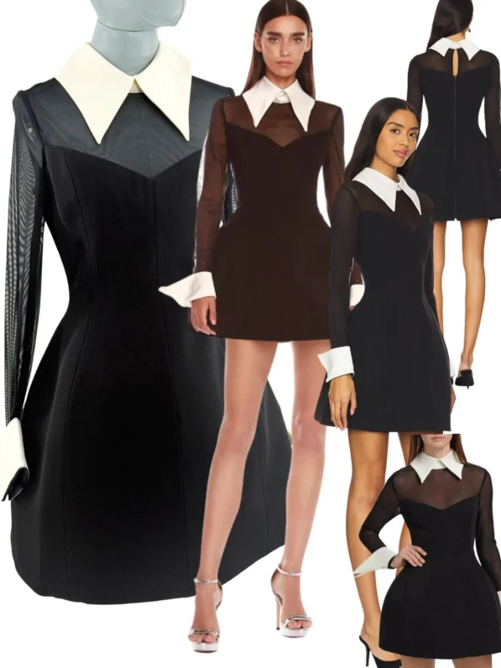 bronx and banco wednesday mini dress A match made in heaven featuring the Courtney Mini and Wednesday Mini from F/W 24 #bronxandbanco #bbworld #fw24 #paris